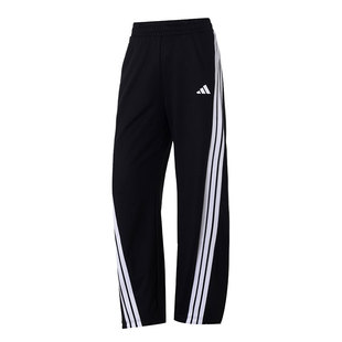 【自营】Adidas阿迪达斯裤子女款秋季新款三条纹香蕉裤凉感长裤