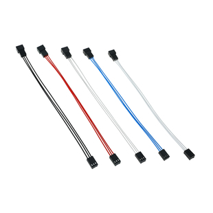 电脑机箱散热风扇3pin延长线 镀银线 小3针 3P风扇加长线