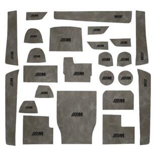 国产宝马x5车内装饰用品大全改装配件水杯垫x5l6系7车内饰门槽垫