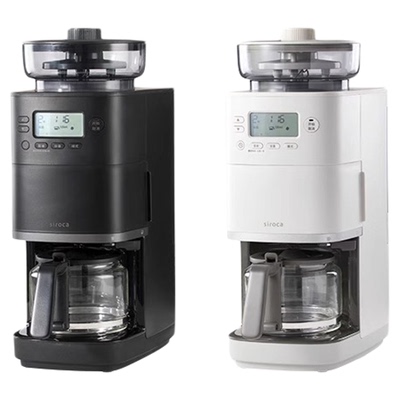 日本siroca西罗卡全自动咖啡机家用小型咖啡机多功能办公室一体机