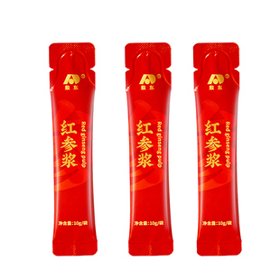 【u先试用】吉林敖东红参饮原浆浓缩口服液-30g+10元正装回购券