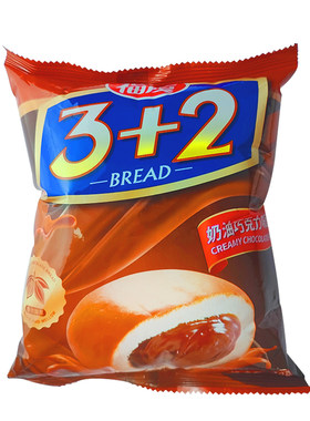 福厦3+2奶油夹心巧克力面包