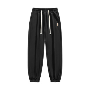 2026年新款休闲裤男士卫裤大码宽松男生运动裤子男款男装束脚长裤