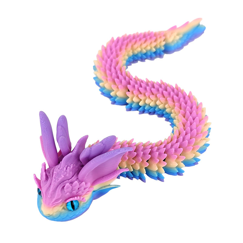 3D打印仙女龙关节可活动3D模型