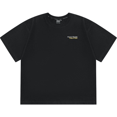 短袖T恤印花男女同款潮牌亲子装