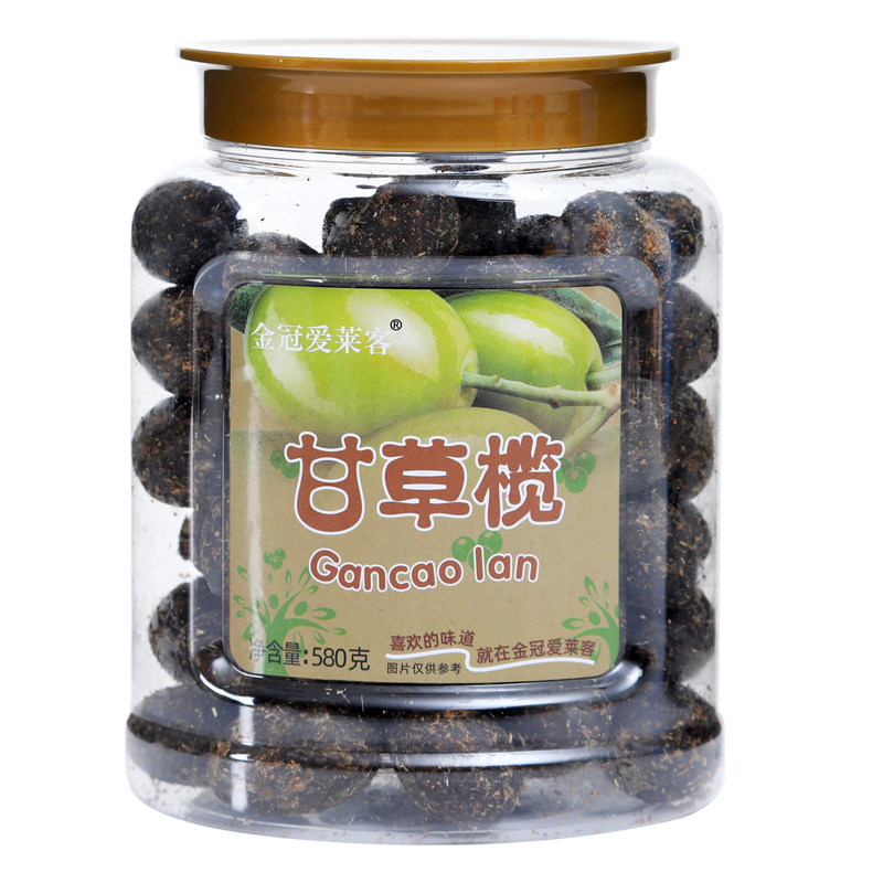 金冠爱莱客甘草橄榄蜜饯果脯零食