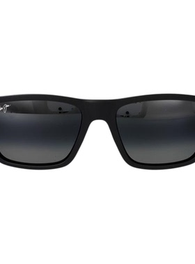 代购MauiJim男女太阳镜遮光防紫外线清晰视野抗眩光方形黑色渐变