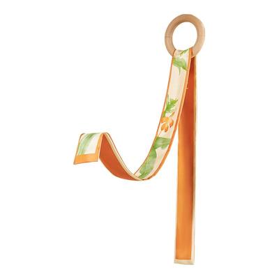 万物生丝巾真丝飘带编发扎头发桑蚕丝丝带长条绑包包法式发带头绳