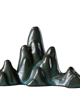 陶瓷中式客厅创意小山