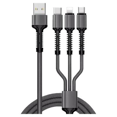 一转三手机线兼容多种设备