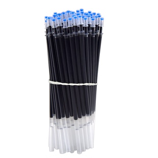 黑笔芯0.5mm中性笔芯全针管子弹头碳素笔芯高颜值学习用品替芯