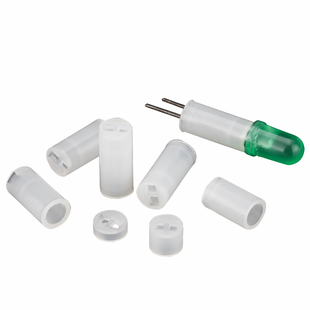 LED间隔柱LED隔离柱垫高柱二极管灯柱灯座LED灯发光管座支柱3/5mm