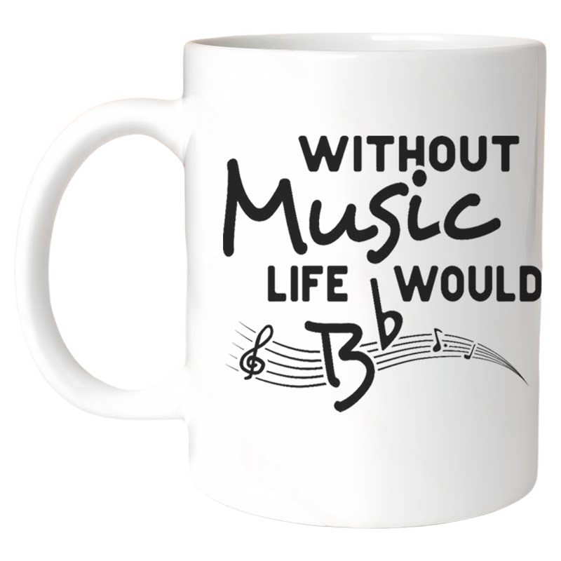 WithoutMusicLife音乐马克杯子