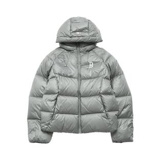 MLB官方汪苏泷同款潮流防泼水防风高光鹅绒羽绒服26冬季新款DJB24