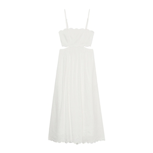 IT ZIMMERMANN女装细吊带连衣裙新款绑带露腰吊带裙长裙1760DSXP