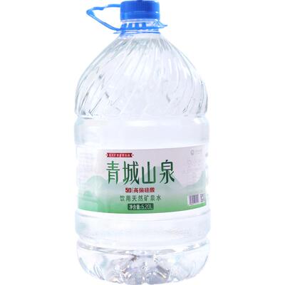 青城山泉高偏硅酸天然矿泉水