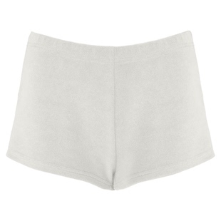 WellD 蜜桃臀毛圈棉 3色中腰小短裤安全裤热裤女显瘦显腿长打底裤