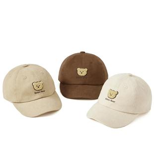 【清仓】尼多熊儿童帽子秋冬鸭舌帽春秋宝宝棒球帽男女童婴儿帽子