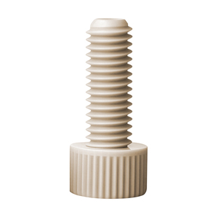 PEEK塑料圆柱头内六角螺丝耐高温耐酸碱高强度绝缘杯头内六角螺钉