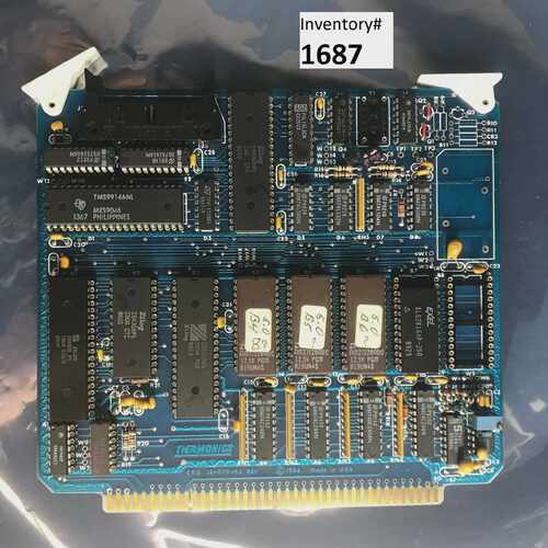 Thermonics 1B-079-XA CPU REV F PCB Circuit Board *Used Worki