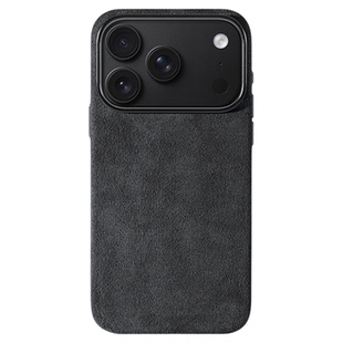 派派先生Alcantara适用苹果18ProMax手机壳iPhone17/17Pro全包16磁吸15Pro翻毛皮14保护套小众高级感Air硬壳
