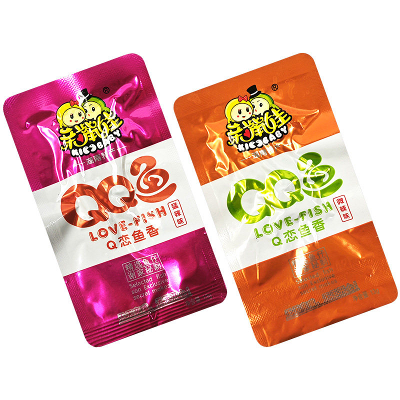 亲嘴娃香辣鱼仔湖南麻辣休闲零食