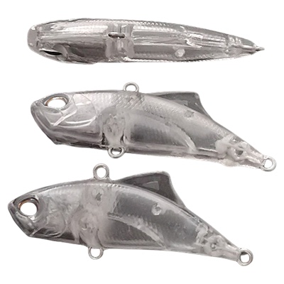 远投vib路亚饵毛坯DIY配色假饵