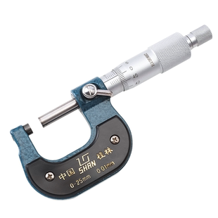 桂林桂量外径千分尺高精度测量测厚仪工业型螺旋形测微器0-25-50