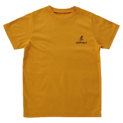 【25春】gramicci小野人新品小LOGO印花儿童短袖T恤G5SK-T084-K-J