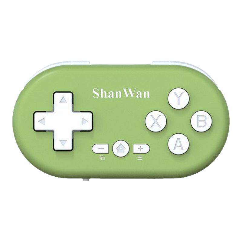 ShanWan轻薄迷你无线蓝牙Q36XDV收藏款游戏小手柄便携式多平台通用无线畅连安卓苹果MFI直连PC畅玩空间可双打