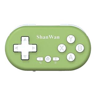 ShanWan轻薄迷你无线蓝牙Q36XDV收藏款游戏小手柄便携式多平台通用无线畅连安卓苹果MFI直连PC畅玩空间可双打