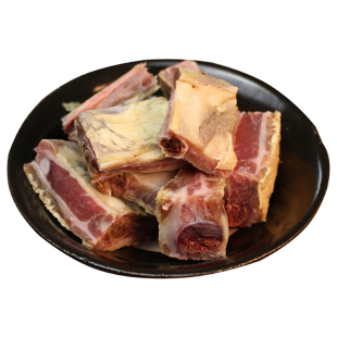 湖北荆州土特产农家自制腊排骨咸肋排骨直排风干猪肉咸肉腊味年货