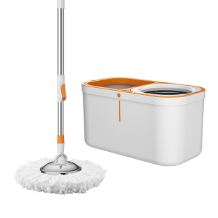 2025新款拖布带桶一整套家用旋转拖把洗脱水桶一体一拖净干湿两用