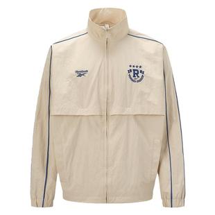 Reebok锐步官方26新品男女同梭织时尚简约复古夹克外套