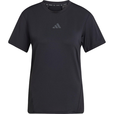 Adidas/阿迪达斯官方正品夏季款女士训练透气运动针织短袖JZ6281