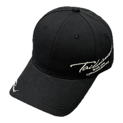 黑色硬顶棒球帽男女四季款