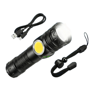 强光超亮手电筒充电家用户外远射多功能便携超长续航应急led手电