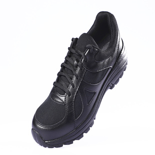 福中厂伊晶达厂黑色春秋夏季作训鞋超轻透气跑步鞋跑鞋训练小黑鞋