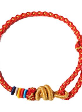 蛇年十二生肖红绳灵隐过香祝福