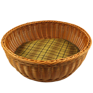 猫窝仿柳藤编四季通用猫咪小型犬夏季清凉窝泰迪博美小鹿犬狗窝