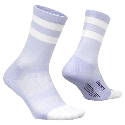 Feetures飞鹊专业运动跑步袜子高帮越野登山袜男女全马马拉松袜子