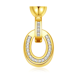 利梵925纯银14K保色珍珠项链扣头万能扣连接扣手链收尾扣手工DIY