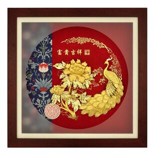 足金乔迁新居礼品轻奢搬新家礼物送朋友高档大气实用客厅装饰摆件