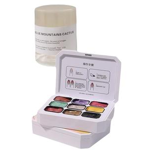 KaSi九宫格拍拍胶2026年新款秋冬腮红渐变高饱和遮瑕彩绘美甲专用