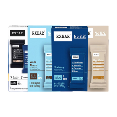 椰子杏仁蓝莓巧克力能量棒RXBAR