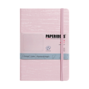 加厚412页速干白瑶纸95.6g页码本412P超厚记事本A5笔记本点阵手帐本简约学生横线本子会议笔记定制logo