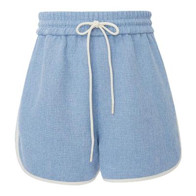 EYEDOLL新款时尚休闲运动风松紧腰抽绳短裤