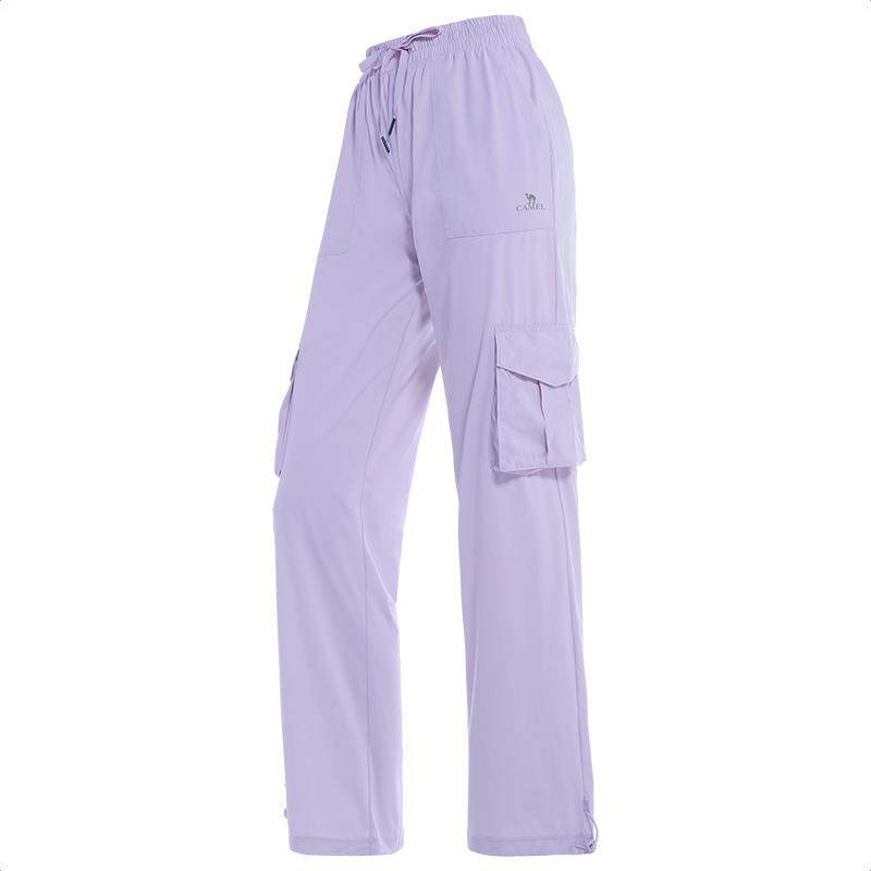 骆驼工装裤女款休闲防晒冲锋长裤