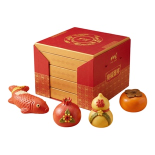 大连棒棰岛馒头礼盒鱼福馒头枣馒头年糕粘豆包汤圆花饽饽过年礼物