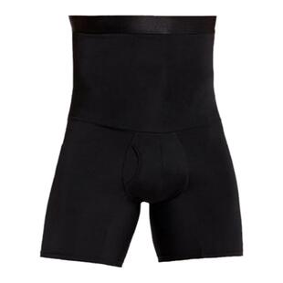 男束腰收腹裤男士高腰塑型内裤强力提臀裤收啤酒肚不卷边薄款夏